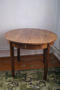 Продаем стол круглый деревянный раздвижной б\у - Изображение #2, Объявление #751952