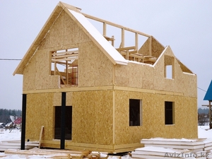 Строительство быстровозводимых каркасно-панельных домов из СИП панелей - Изображение #4, Объявление #1059114
