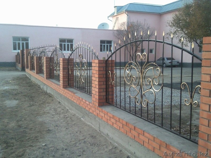 ворота, навесы, решетки кованые,урны,скамейки,ангары,фермы металлические.  - Изображение #7, Объявление #1238076