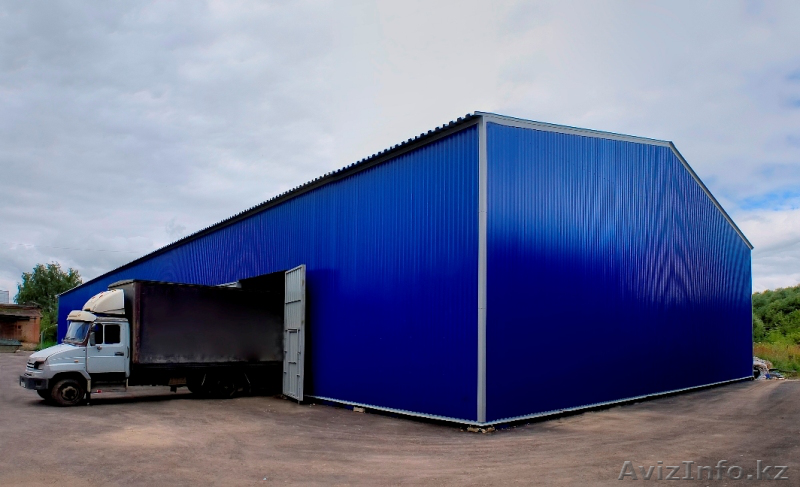 Изготавливаем каркасные и бескаркасные ангары в Кызылорде - Изображение #1, Объявление #1489147